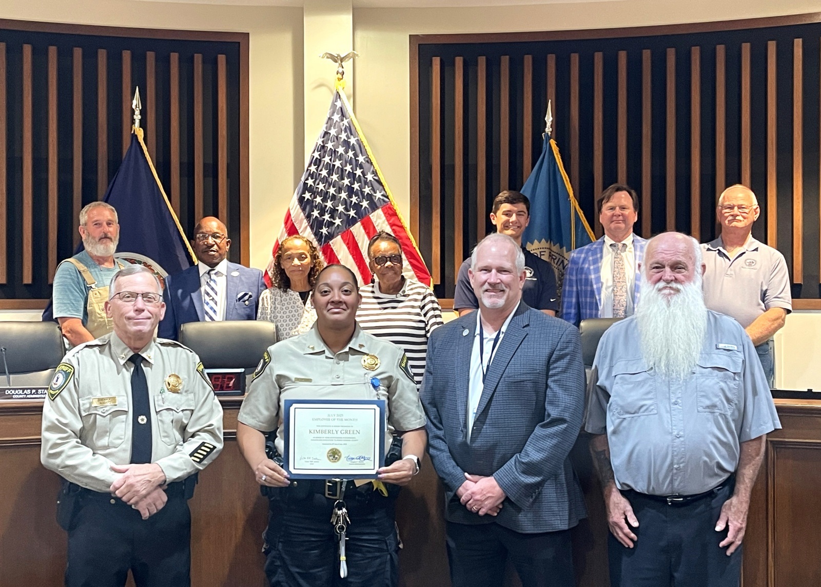 Employee of the Month - Kim Green July 2025