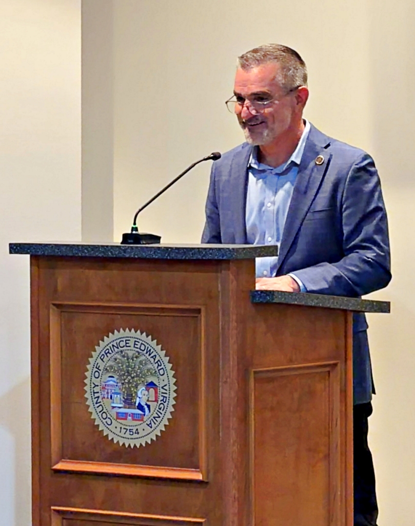 Senator Luther Cifers Attends Prince Edward County Board of Supervisors Meeting, May 12, 2026