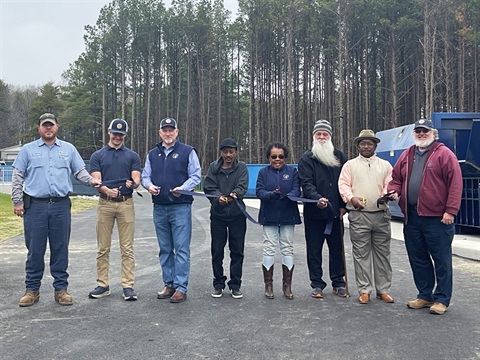 Worsham Convenience Site Ribbon Cutting
