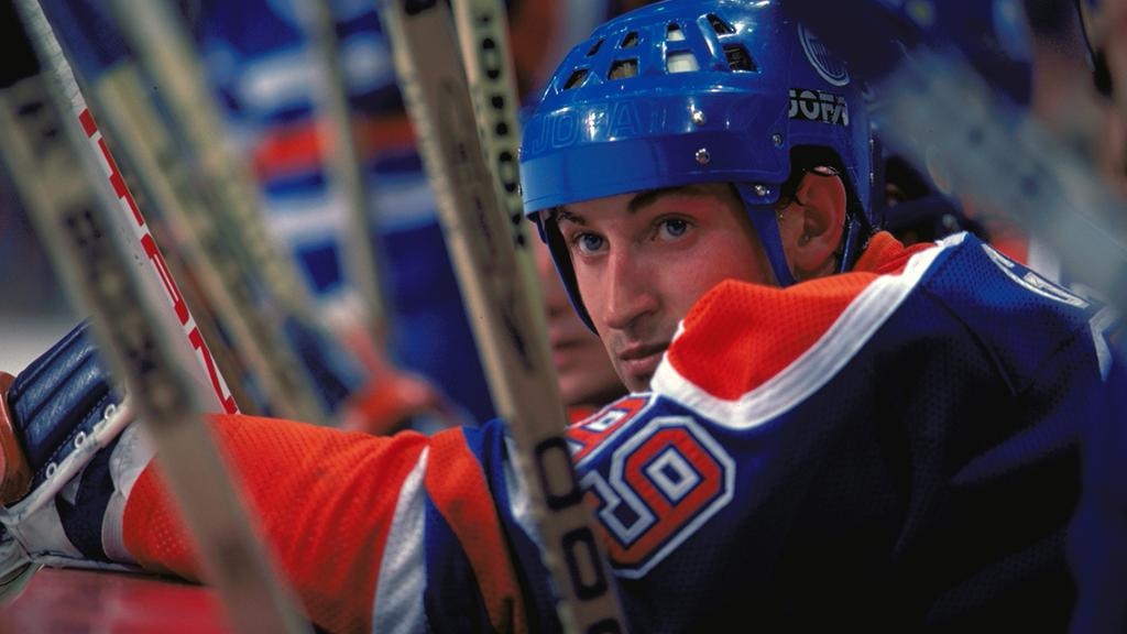 Wayne Gretzky as an Oiler