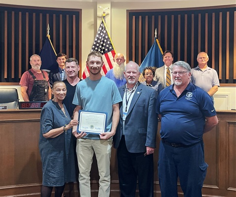 Employee of the Month, September 2024, Bryce Dietrich